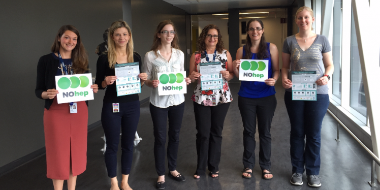 CanHepC staff and trainees in support of NOhep and WHD
